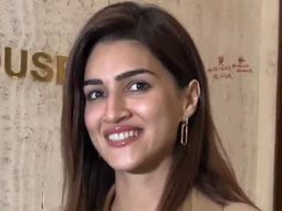 Kriti Sanon’s fun banter with paps as she gets clicked at Manish Malhotra’s residence
