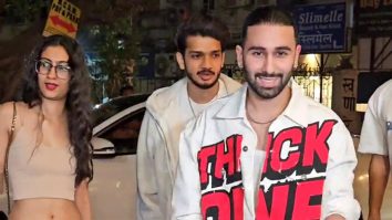 Orry & Munawar Faruqui twin in white as they get clicked together