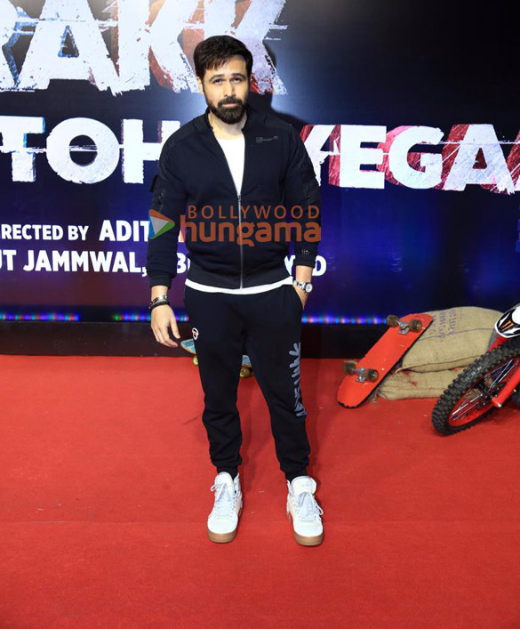 photos arjun rampal nora fatehi emraan hashmi and others snapped at the special screening of crakk jeetegaa toh jiyegaa 3