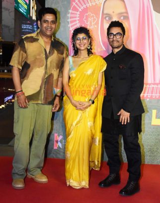 Photos: Aamir Khan, Ravi Kishan and others grace the premiere of Laapataa Ladies