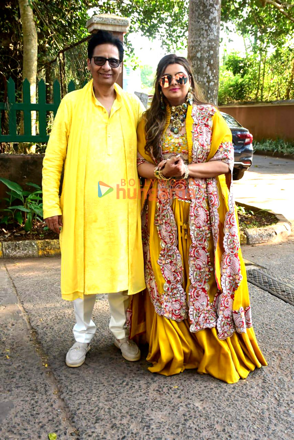 Photos: Deepshikha Deshmukh and Vashu Bhagnani at ITC Grand Hotel Photos: Deepshikha Deshmukh and Vashu Bhagnani at ITC Grand Hotel