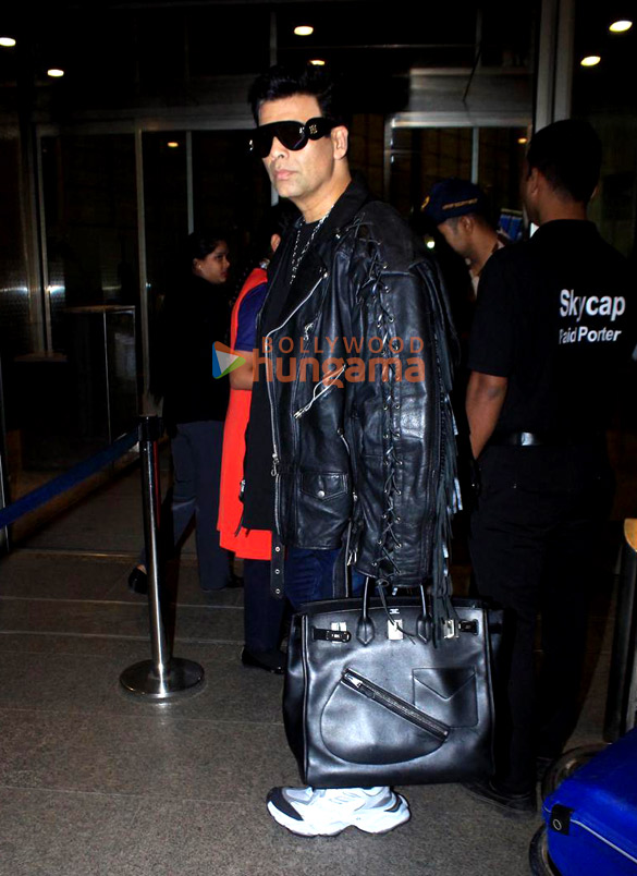 Photos: Karan Johar and Pavitra Punia snapped at the airport Photos: Karan Johar and Pavitra Punia snapped at the airport