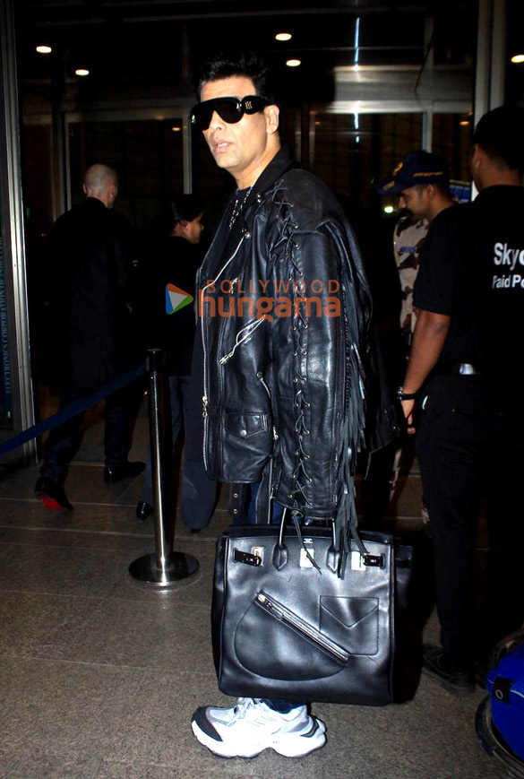 photos karan johar and pavitra punia snapped at the airport 5