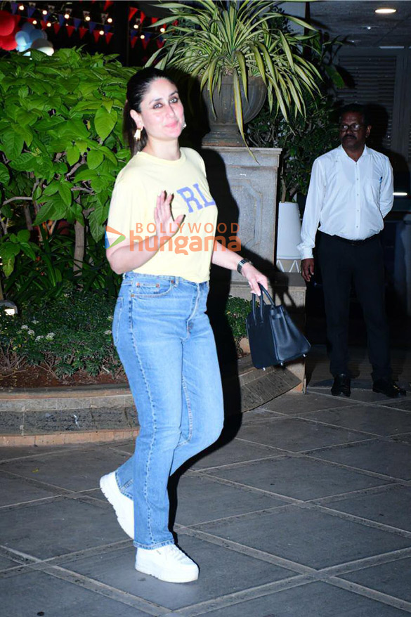 photos kareena kapoor khan saif ali khan ranbir kapoor randhir kapoor taimur ali khan others snapped at jehs birthday party 1 3