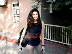 Photos: Karishma Tanna snapped outside the gym in Bandra