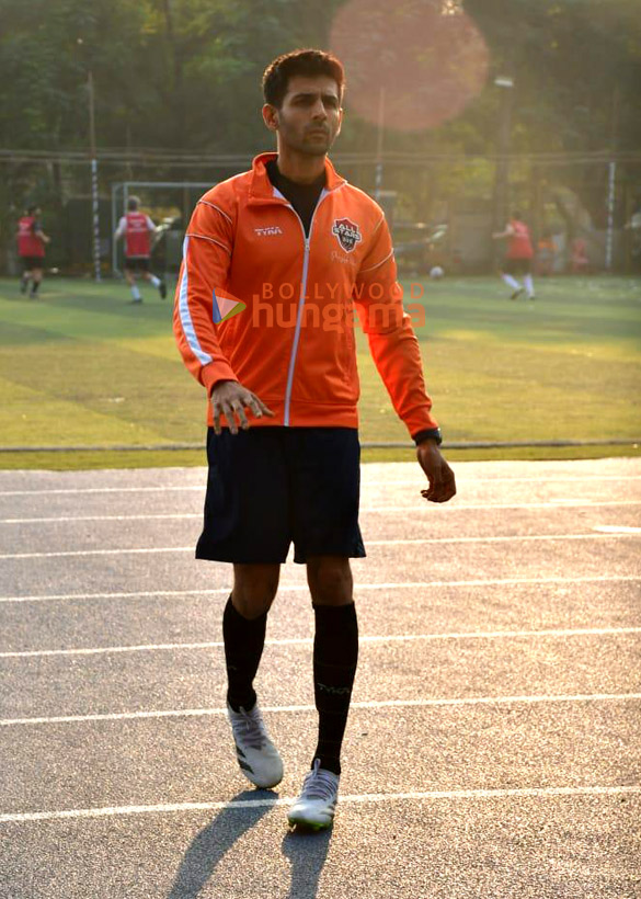 photos kartik aaryan abhishek bachchan and others snapped at all star fc football match in juhu 1