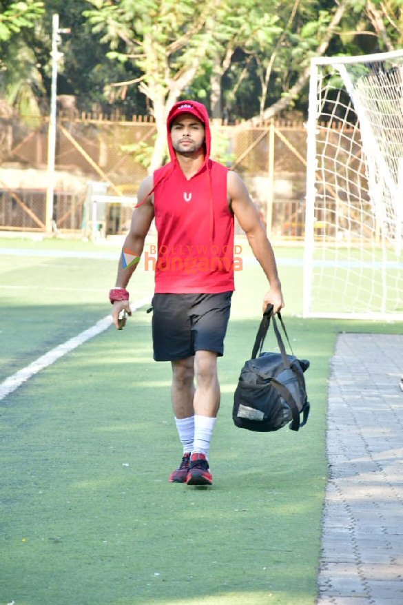 photos kartik aaryan dino morea and others snapped at all star fc football match in juhu 2