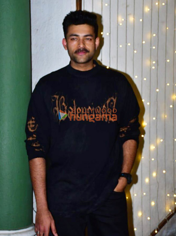 photos manushi chhillar and varun tej snapped promoting their film operation valentine 2