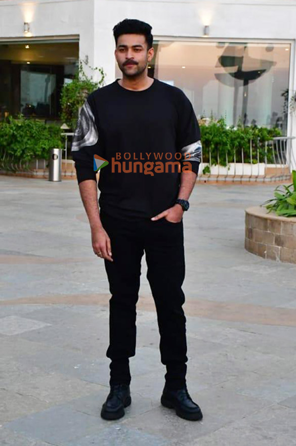 photos manushi chhillar and varun tej snapped promoting their film operation valentine 3 2