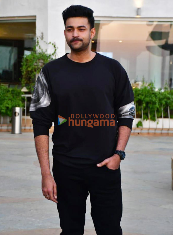 photos manushi chhillar and varun tej snapped promoting their film operation valentine 4 2