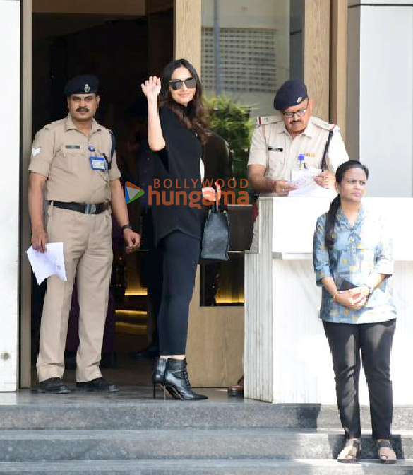 photos manushi chhillar snapped at kalina airport 2