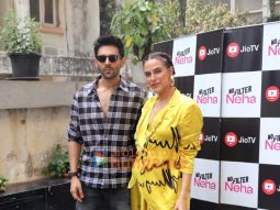 Photos: Neha Dhupia and Kartik Aaryan snapped at the recording of the new season of No Filter Neha Season 6