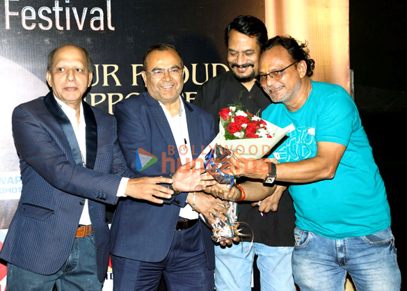 photos pahlaj nihalani shyam singhaniya sameer anjaan rais ahmad zarina wahab and others snapped at cinedreams international film festival 2