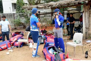 Photos: Riteish Deshmukh, Sharad Kelkar and other celebs snapped practising at Vile Parle Gymkhana