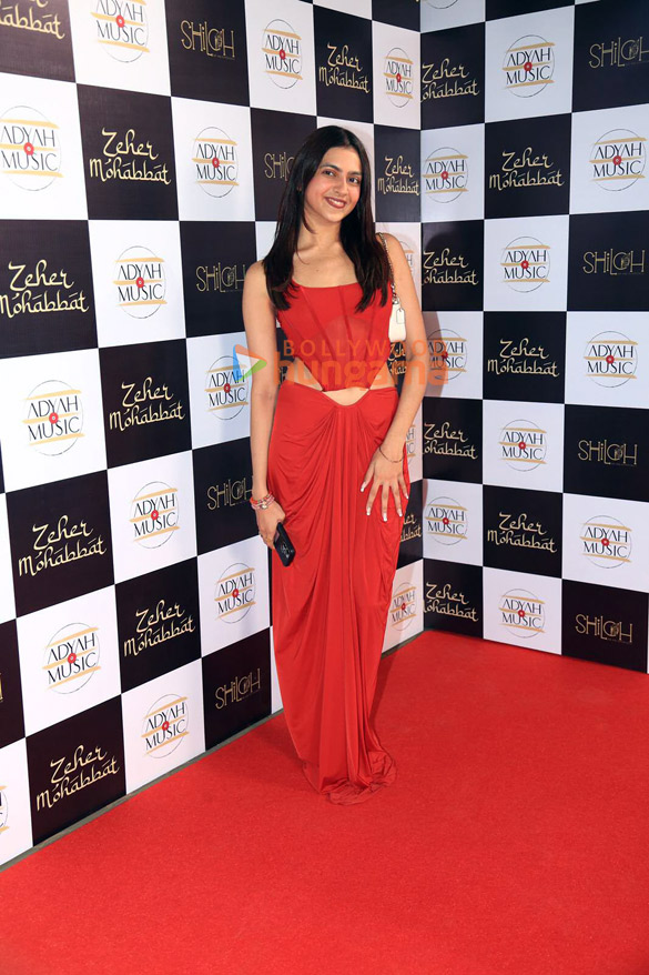 photos sonal chauhan taaha shah siddharth nigam and others at the launch of their music video zeher mohabbat 8