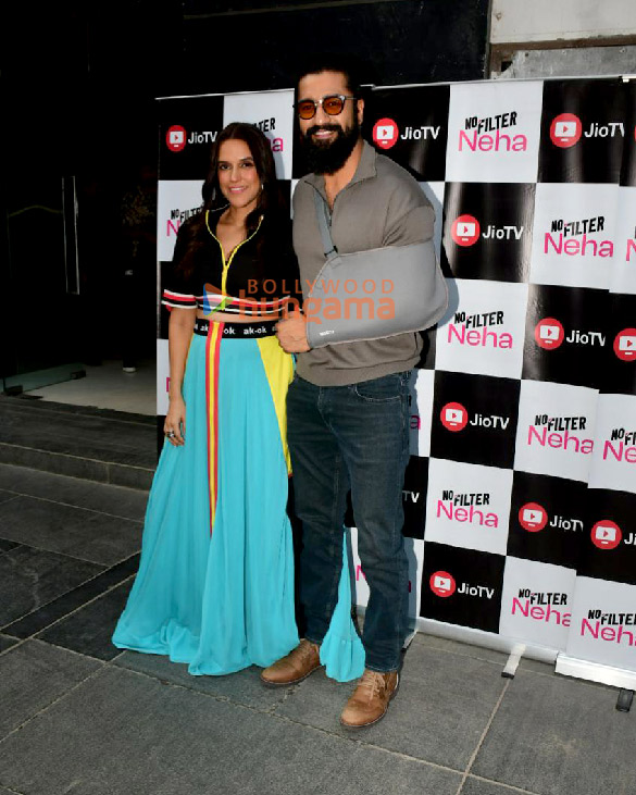 Photos: Vicky Kaushal snapped at the recording of the new season of No Filter Neha 6 Photos: Vicky Kaushal snapped at the recording of the new season of No Filter Neha 6