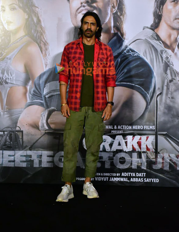 photos vidyut jammwal arjun rampal nora fatehi and aditya datt snapped at crakk jeetegaa toh jiyegaa trailer launch 1