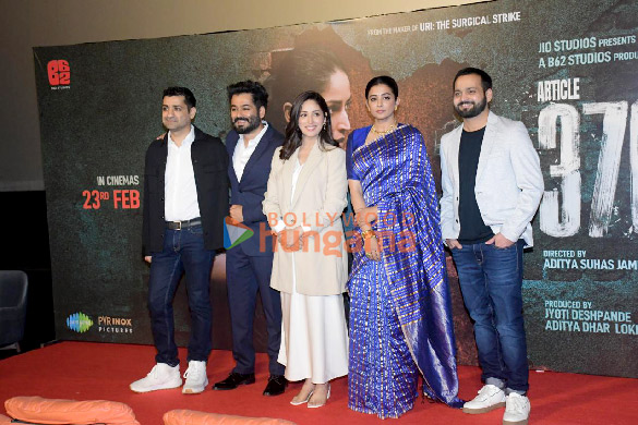 photos yami gautam dhar priyamani and others snapped at the trailer launch of article 370 3