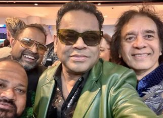 A.R. Rahman joins Grammy winners Zakir Hussain and Shankar Mahadevan in joyful selfie; see pic