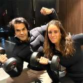 Rajkummar Rao shares gym photo with Vicky Vidya Ka Woh Wala Video co-star Triptii Dimri on her birthday “Have a great year my friend”