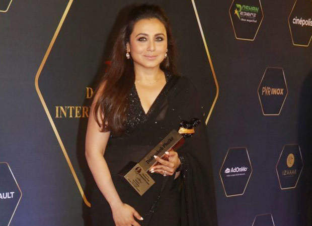 Rani Mukerji wins Best Actress award at Dadasaheb International Film Festival