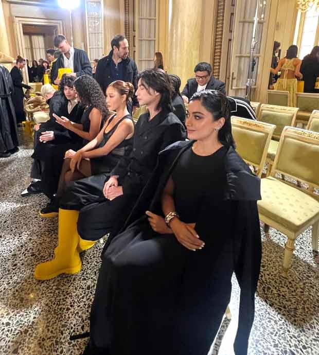 Rashmika Mandanna sits front row next to Thai actor Gulf Kanawut, K-pop star Hwasa at Milan Fashion Week 2024 for Onitsuka Tiger, see videos and pics 