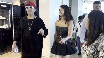 Reel Karan Johar And Disha At airport
