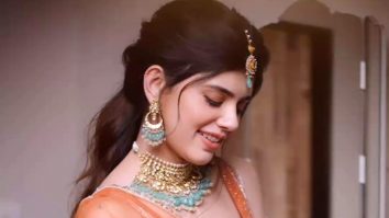 Sanjana Sanghi recreates her mom’s beautiful wedding look