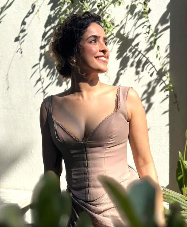 Sanya Malhotra stuns in a chic beige co-ord set, celebrating her birthday in style