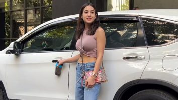 ‘Sara ji Namaste’ say paps as she strikes a pose for them