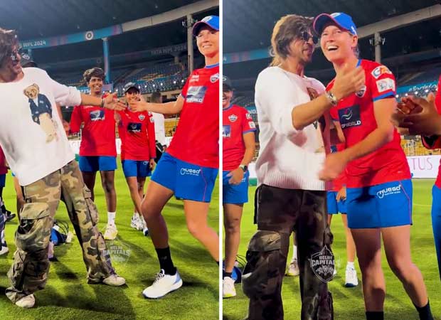 Shah Rukh Khan and Australian cricketer Meg Lanning recreate SRK’s trademark arm pose at Women’s Premier League rehearsals, watch Shah Rukh Khan and Australian cricketer Meg Lanning recreate SRK’s trademark arm pose at Women’s Premier League rehearsals, watch