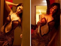 Sharvari Wagh ignites the internet with stunning snapshots in an animal print cut-out dress