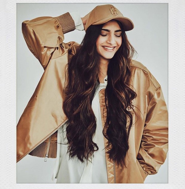 Sonam Kapoor is sporty cool as ever in Boss brown jacket and baseball cap