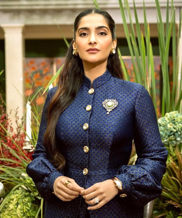 Sonam Kapoor shares inside pics from bash she hosted at lavish Delhi home dressed in bespoke blue co-ord set by Kunal Rawal