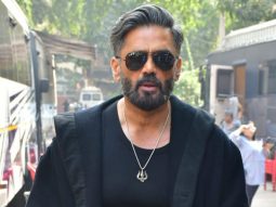 God level fashion! Suniel Shetty gets clicked at Dance Deewane set