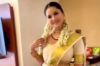 Sunny Leone looks beautiful dressed as a South Indian! What would you rate her look