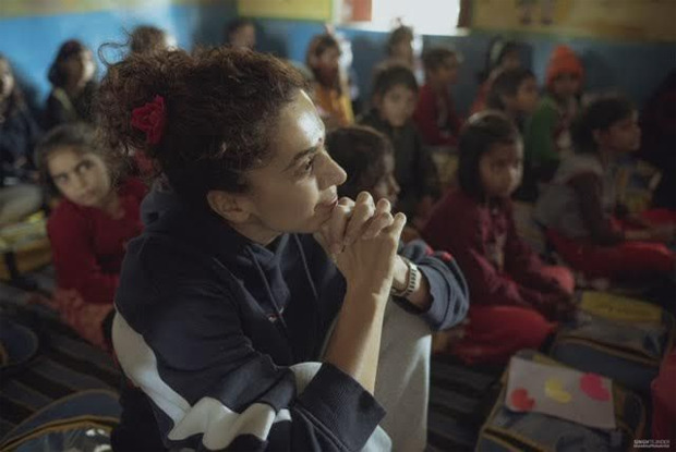 Taapsee Pannu empowers underprivileged girls with Nanhi Kali Foundation, gifts Amar Chitra Katha books, rackets, and educational materials Taapsee Pannu empowers underprivileged girls with Nanhi Kali Foundation, gifts Amar Chitra Katha books, rackets, and educational materials
