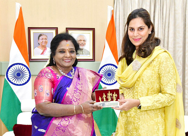 Upasana Konidela meets Governor of Telangana Tamilisai Soundararajan; discusses potential collaboration for tribal welfare in Telangana