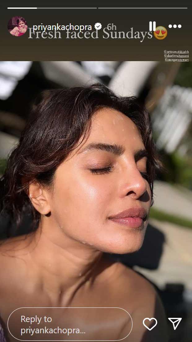 Priyanka Chopra Jonas’ no-makeup selfie radiates natural beauty in Sunday snapshot; see pic
