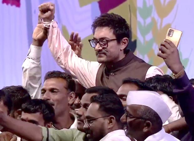 Aamir Khan meets the winners of Satyamev Jayate Farmers Cup 2023 ceremony, see photos and videos