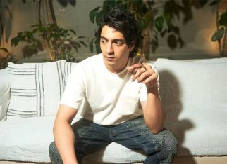 Ahaan Panday keeps it crisp in classic blue Louis Vuitton monogrammed denims and white t-shirt