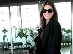 Airport look on point! Kriti Sanon slays an all black look