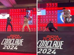 Akshay Kumar and Tiger Shroff perform live stunts as they gear up for Bade Miyan Chote Miyan, watch