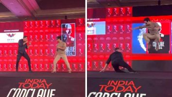 Akshay Kumar and Tiger Shroff perform live stunts as they gear up for Bade Miyan Chote Miyan, watch