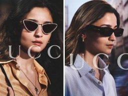 Alia Bhatt takes centre stage in Gucci’s latest Eyewear campaign for Spring Summer 2024, showcasing her style in trendy wraparound sunglasses