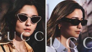 Alia Bhatt takes centre stage in Gucci’s latest Eyewear campaign for Spring Summer 2024, showcasing her style in trendy wraparound sunglasses