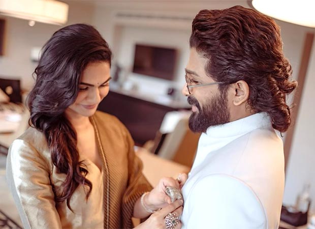 Allu Arjun wishes Sneha Reddy on their 13th wedding anniversary, calls her 'cutie' Too many many more till the end of time