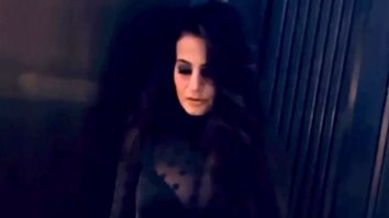 Ameesha Patel looks absolutely fiery in this black mesh top