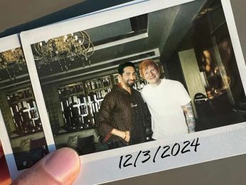 Ayushmann Khurrana welcomes Ed Sheeran to India with his mother’s handmade Pinni; shares special post with international music star Ayushmann Khurrana welcomes Ed Sheeran to India with his mother’s handmade Pinni; shares special post with international music star