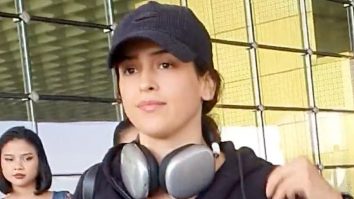 Comfort over style! Sanya Malhotra gets clicked at the airport by paps